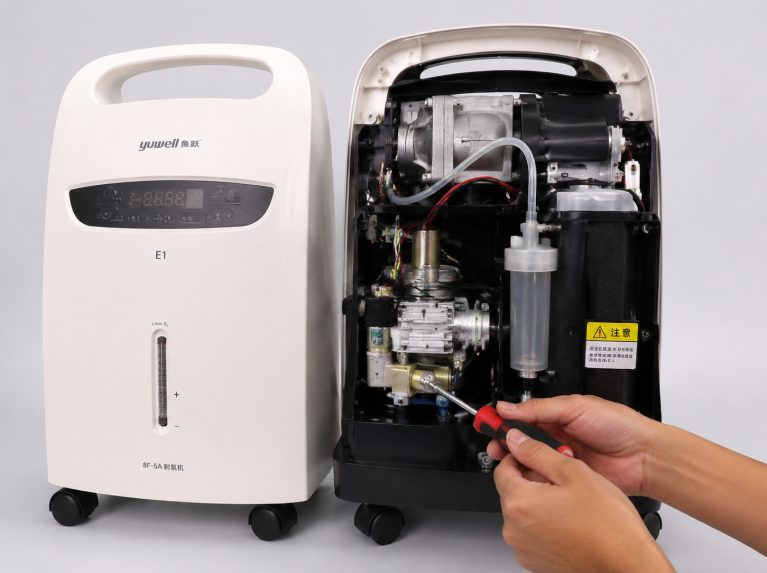 衡水鱼跃制氧机E1/E2/E3/E4故障代码维修